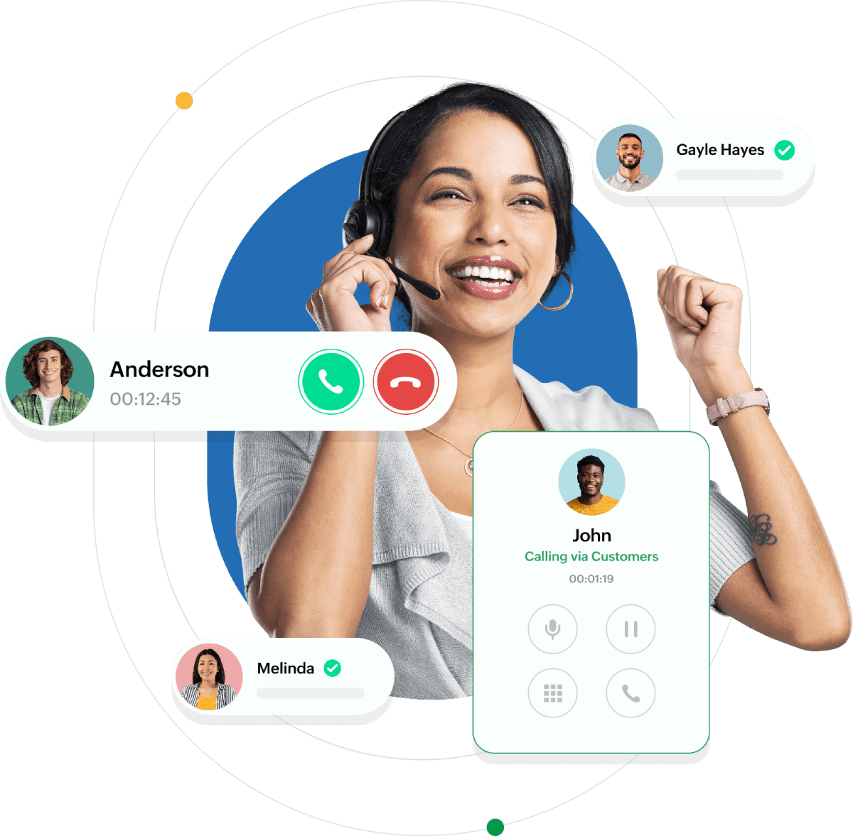Lumifone HD voice quality dialer banner